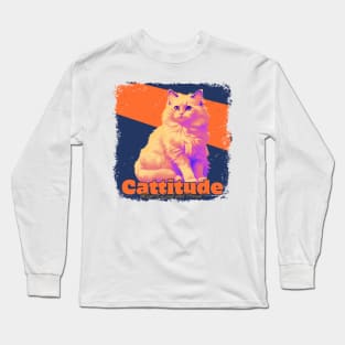 Cattitude Long Sleeve T-Shirt